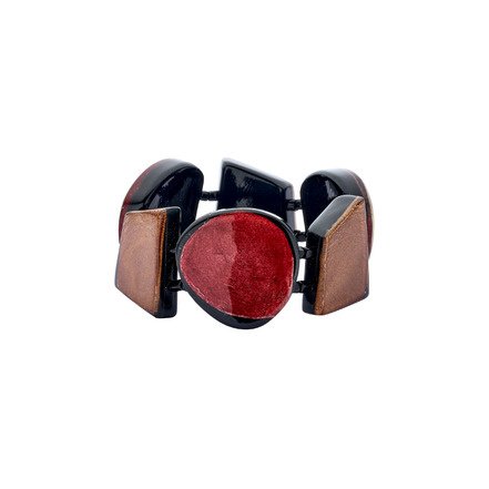Les Cordes armband lila