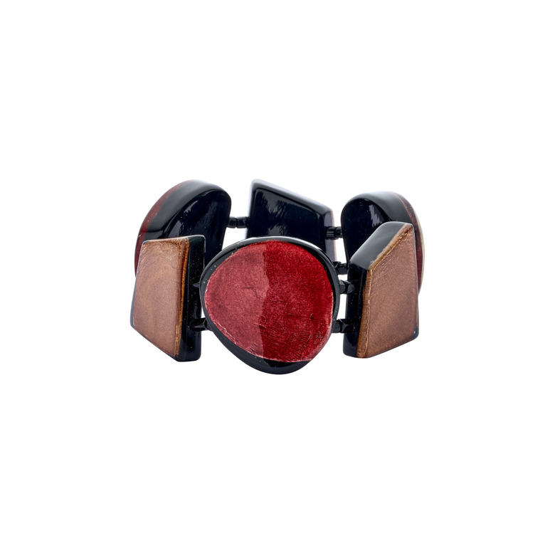 Les Cordes armband lila 1
