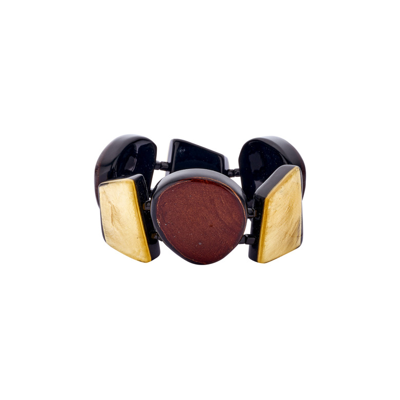Les Cordes armband braun 1