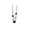 Les Cordes collier brun