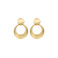 Les Cordes ohrringe gold 1