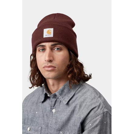 Carhartt Wip muts bordeaux