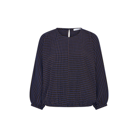 By-bar blouse blauw