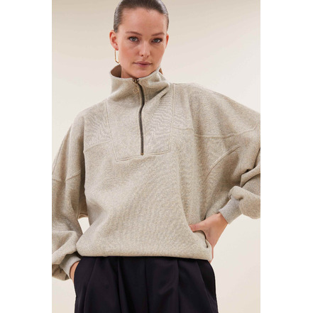 By-bar sweater beige