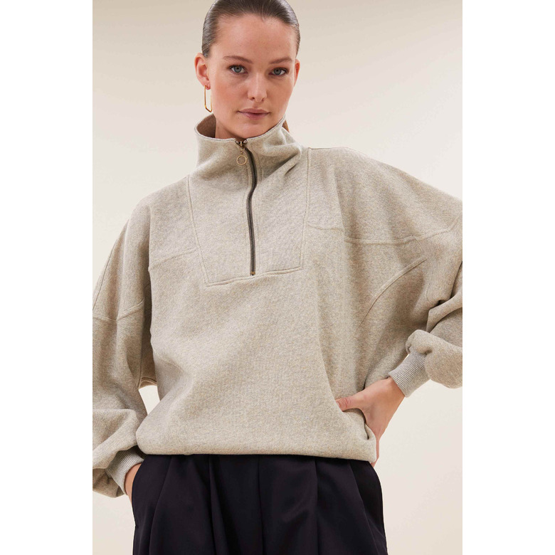 By-bar sweater beige 2
