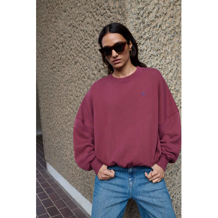 By-bar sweater bordeaux