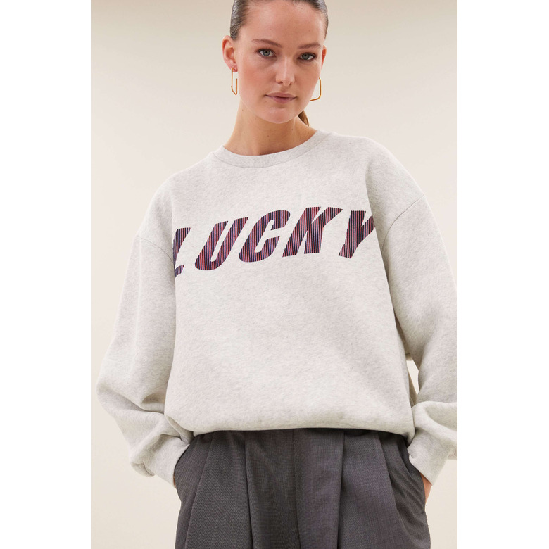 By-bar sweater grijs 2