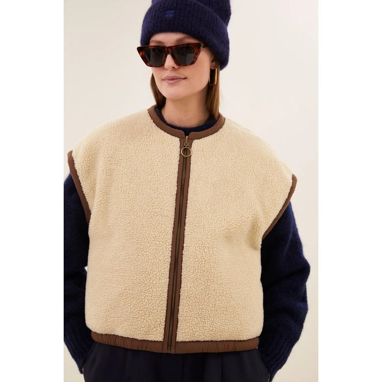 By-bar vest bruin 3