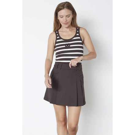 Co'couture rok bruin
