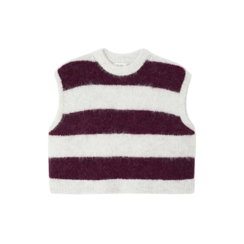 American Vintage trui bordeaux 1