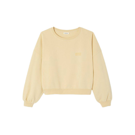 American Vintage sweater geel