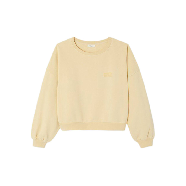 American Vintage sweater geel 1