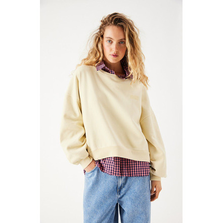 American Vintage sweater geel