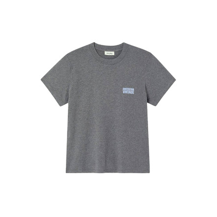 American Vintage t-shirt grijs
