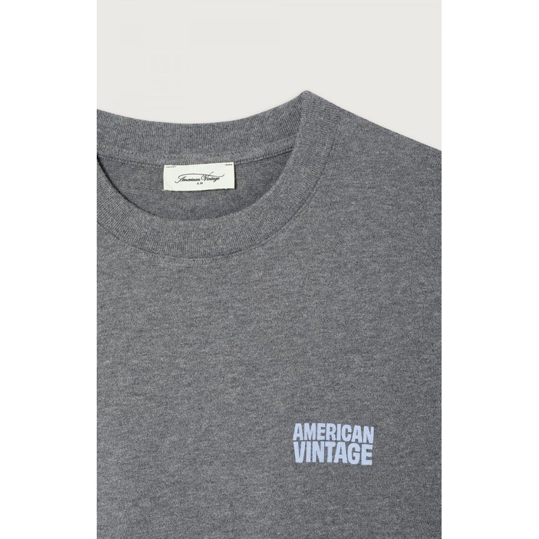 American Vintage t-shirt grijs 2