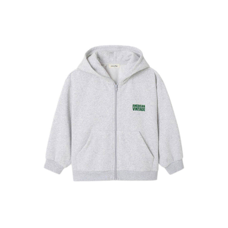American Vintage hoodie grijs 1