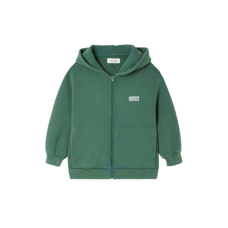 American Vintage hoodie groen 1