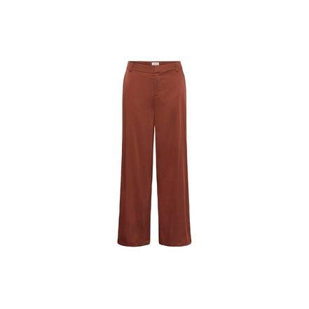 Cream broek 32 inch cognac