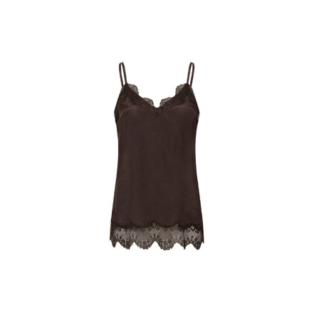 Cream topje bruin