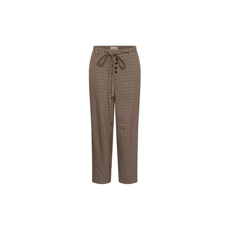 Cream broek bruin 1