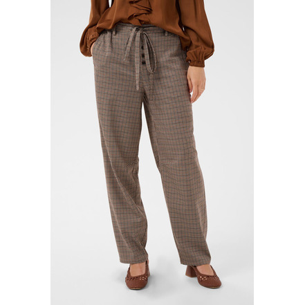 Cream broek bruin