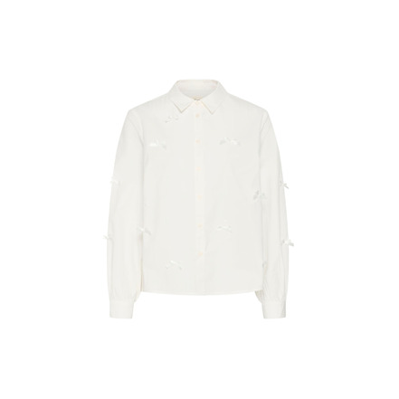 Cream blouse wit