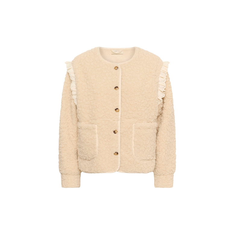 Cream vest beige 1