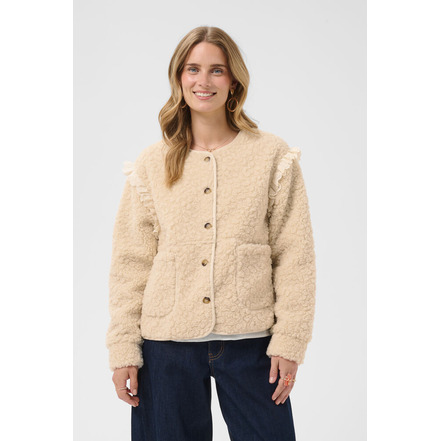 Cream vest beige