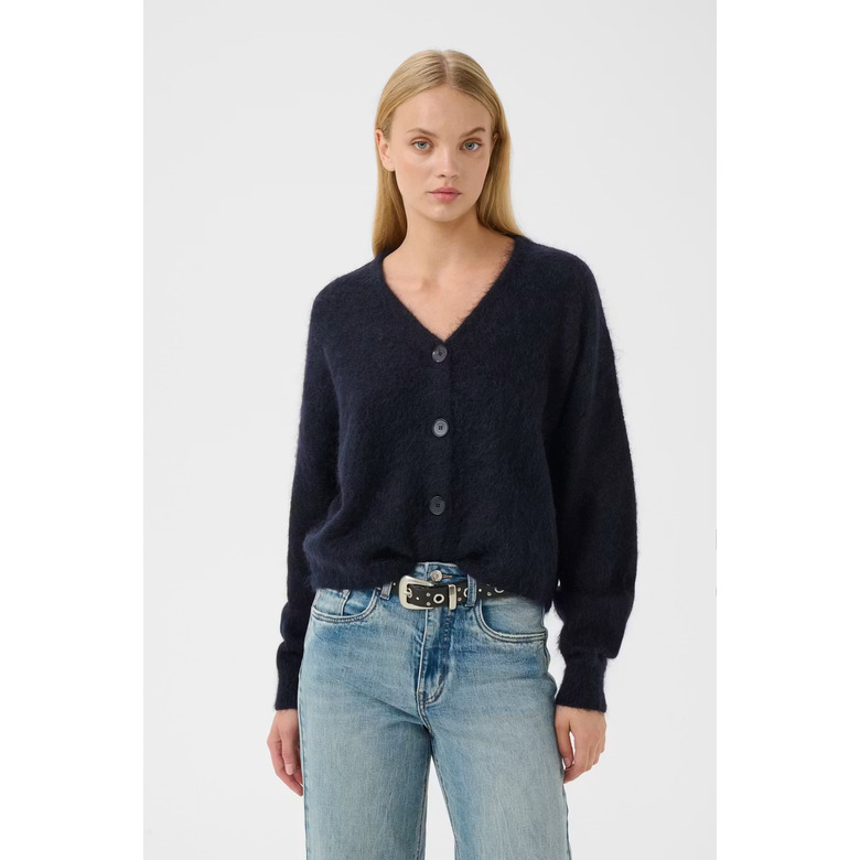 Gestuz cardigan blauw 2
