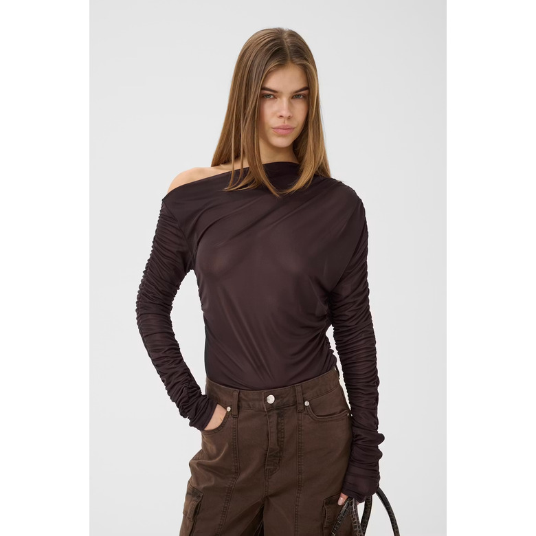Gestuz bluse bordeaux 2