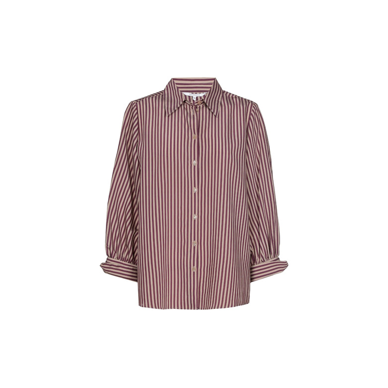 Xandres blouse bordeaux 1