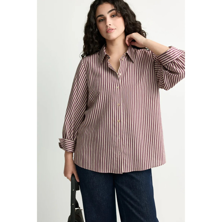 Xandres blouse bordeaux 2