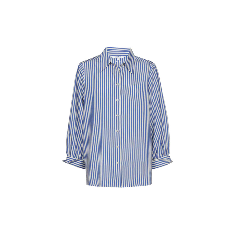 Xandres blouse blauw 1