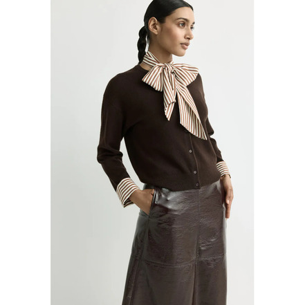 Xandres cardigan bruin