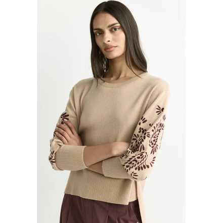 Xandres trui beige