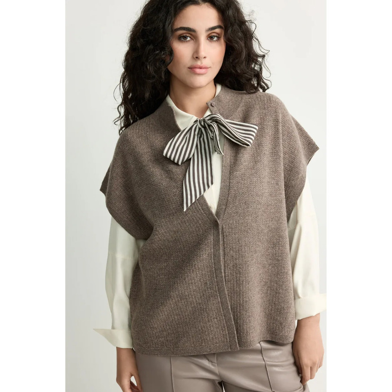 Xandres cardigan beige 2