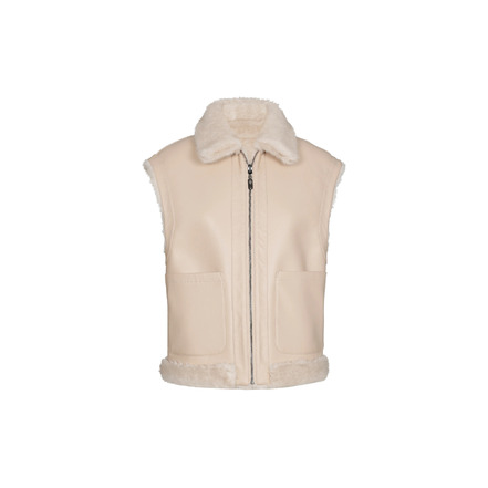 Xandres vest beige