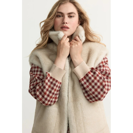 Xandres vest beige