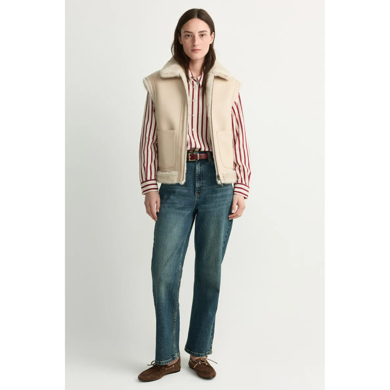 Xandres vest beige 3