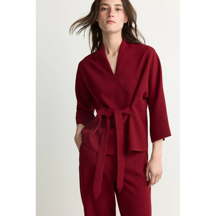 Xandres blouse bordeaux