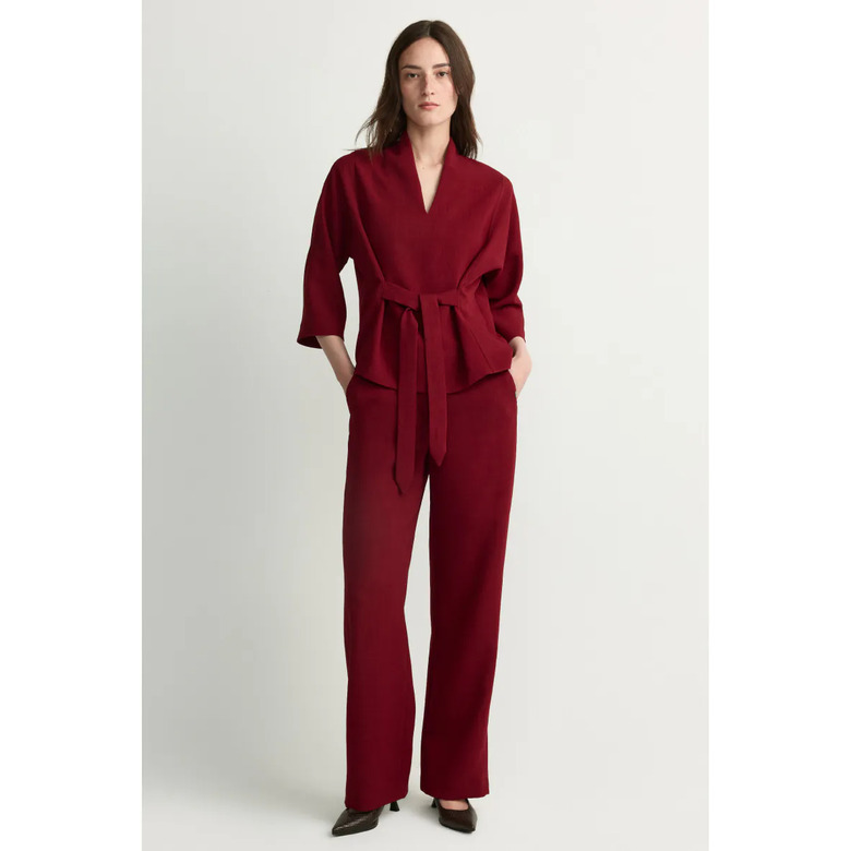 Xandres broek bordeaux 2