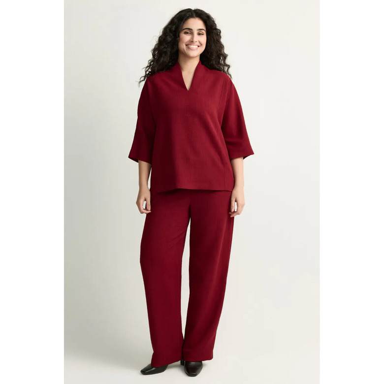 Xandres broek bordeaux 3