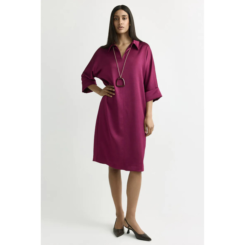 Xandres robe beige 2