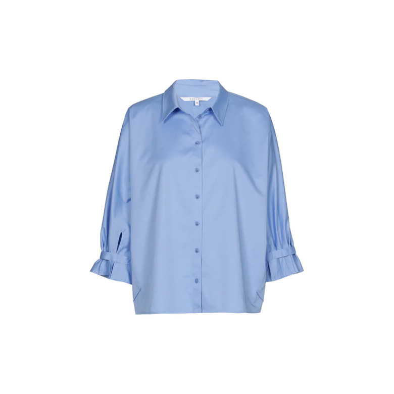Xandres blouse blauw 1