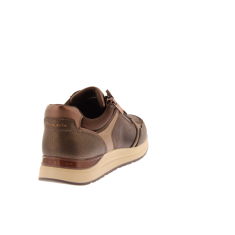 Tamaris sneakers bruin 4