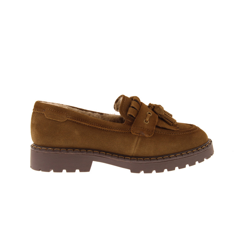 Tamaris mocassins et loafers camel 1