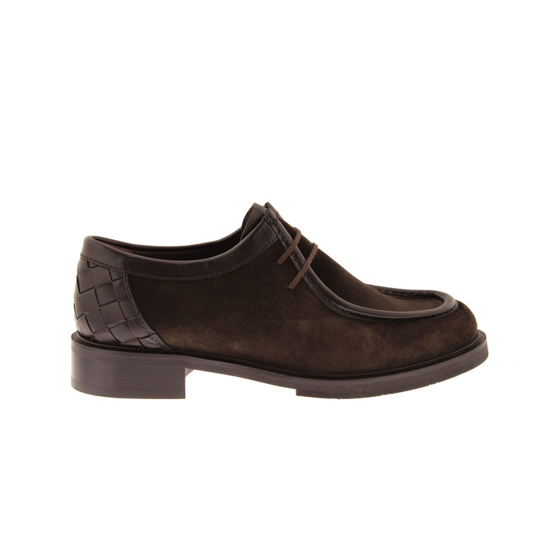 Pertini chaussures à lacets brun 1