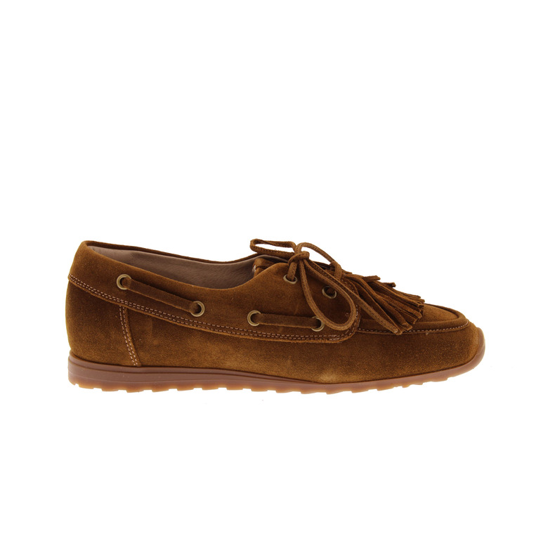 Dl Sport chaussures bateau cognac 1