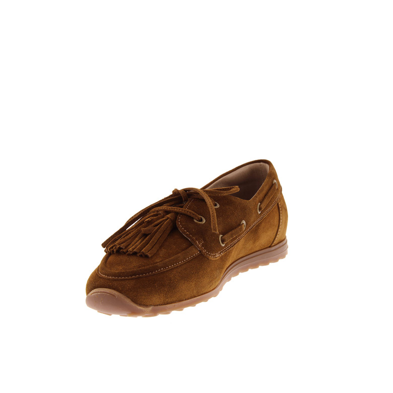 Dl Sport chaussures bateau cognac 3