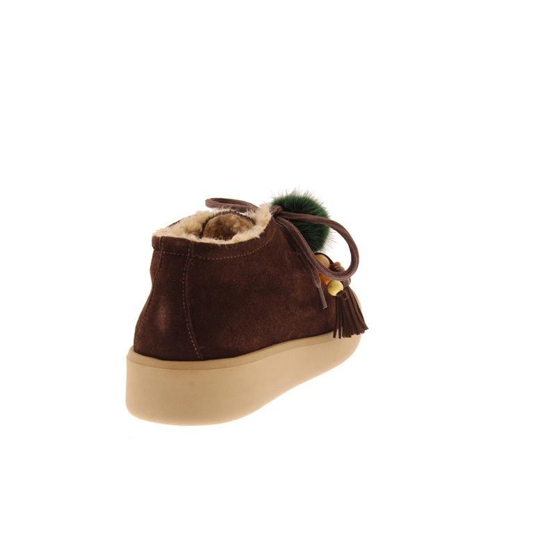Meline chaussures à lacets brun 4